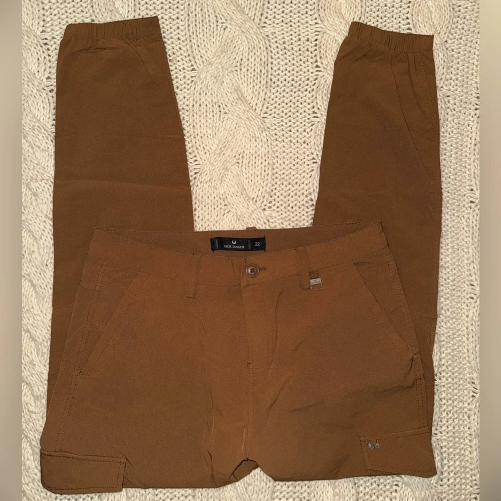 Nick Danger Men's Brown Pant joggers - Picture 2 of 6